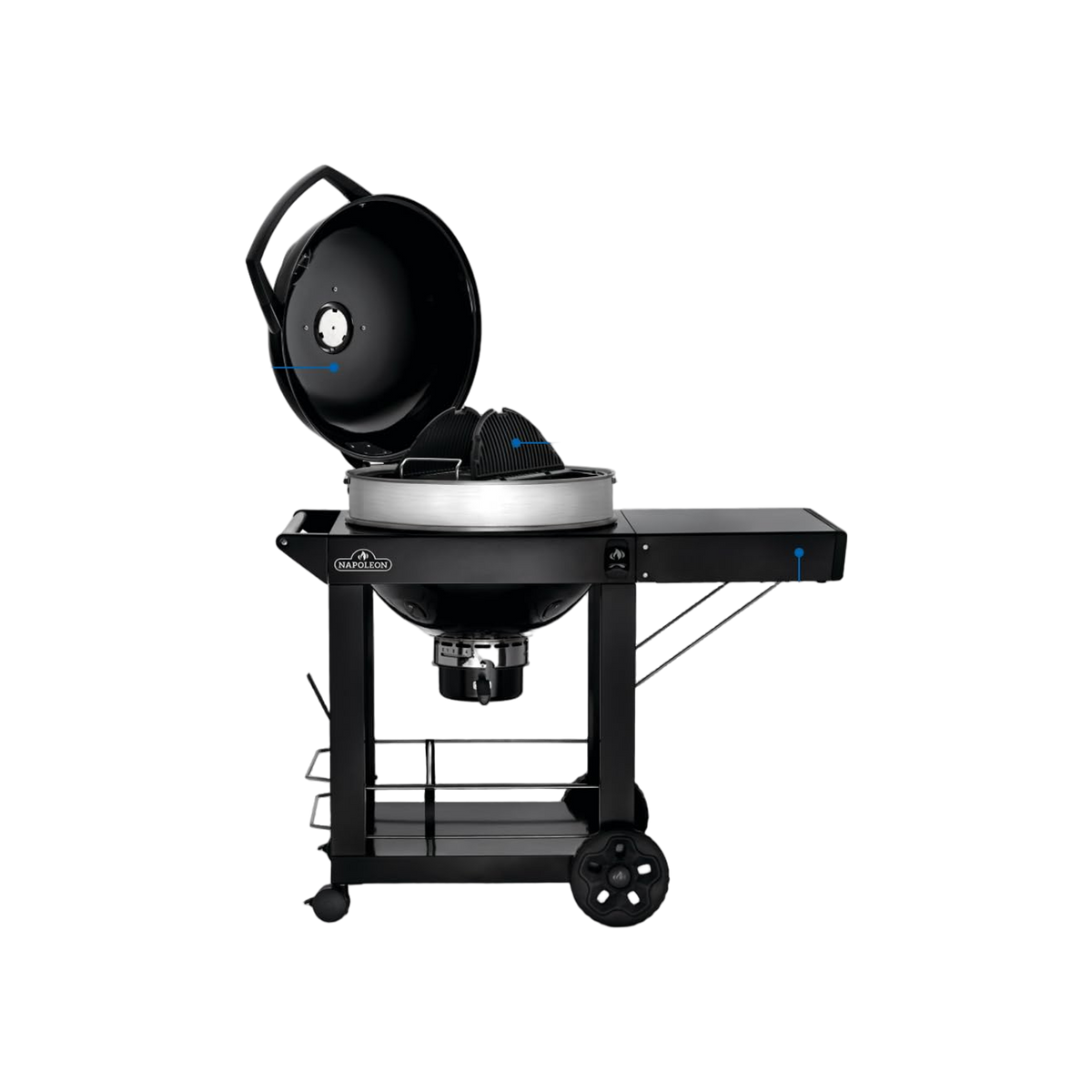 Napoleon PRO-CART Houtskool Kettle BBQ Ø57cm