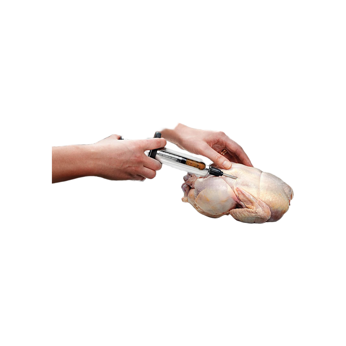 Napoleon RVS Marinade Injectiespuit