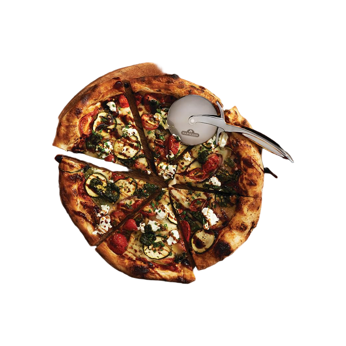 Napoleon PRO Pizzasnijder voor BBQ