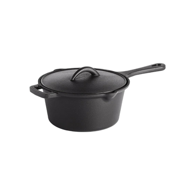 Napoleon Gietijzeren Sauspan met Deksel Ø18cm, 2 Liter
