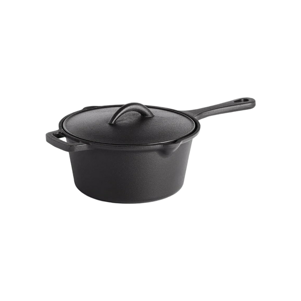 Napoleon Gietijzeren Sauspan met Deksel Ø18cm, 2 Liter