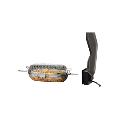 Napoleon RVS mand voor draaispit