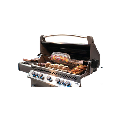 Napoleon RVS mand voor draaispit