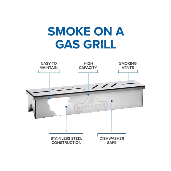 Napoleon Smoker Box for Freestyle, Rogue, Prestige PRO & 500/700 Series