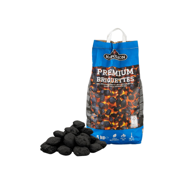 Napoleon Houtskoolbriketten 5kg - Premium BBQ Brandstof