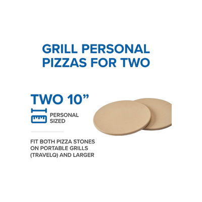 Napoleon Pizza stenen voor TravelQ Ø 25 cm (2 stuks)