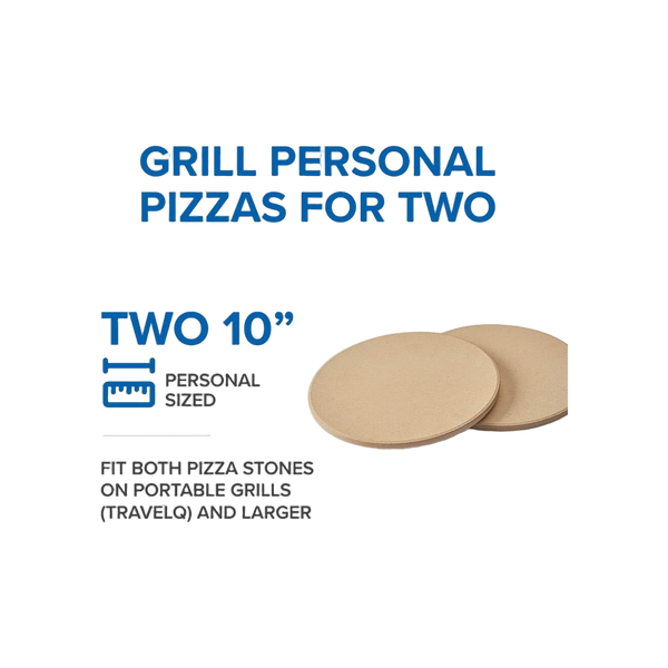 Napoleon Pizza stenen voor TravelQ Ø 25 cm (2 stuks)