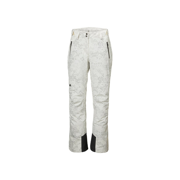 Helly Hansen W Legendary Insulated Pant — Cream New Nordic AOP