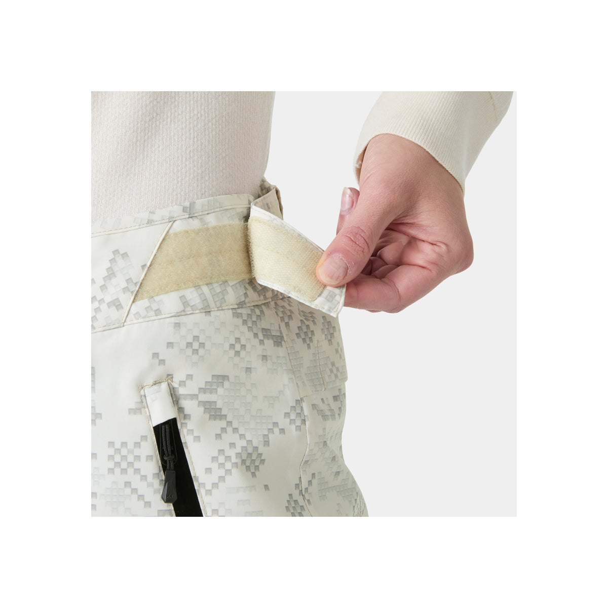 Helly Hansen W Legendary Insulated Pant — Cream New Nordic AOP