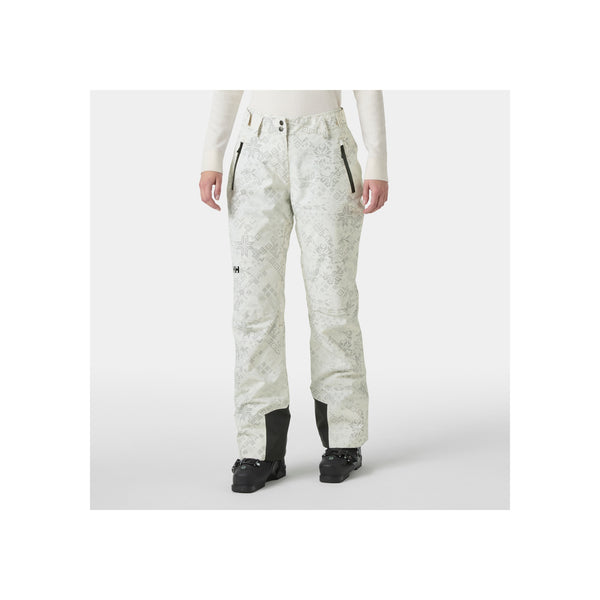 Helly Hansen W Legendary Insulated Pant — Cream New Nordic AOP
