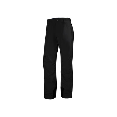 Zwarte herenbroek met rechte pijpen - comfortabele casual broek voor heren