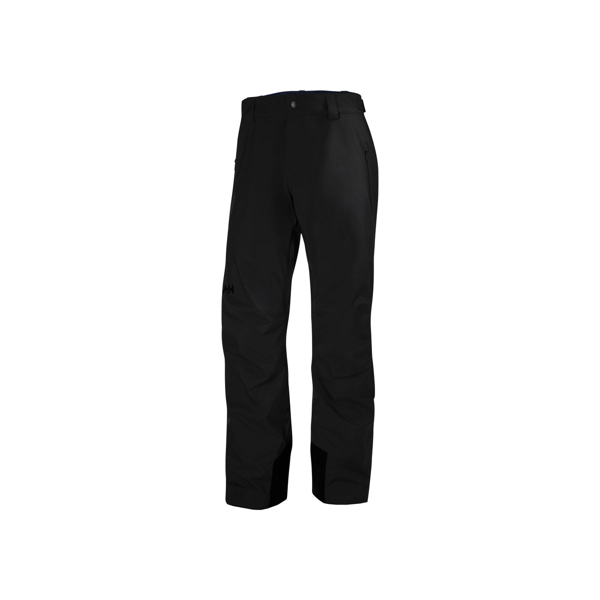 Zwarte herenbroek met rechte pijpen - comfortabele casual broek voor heren