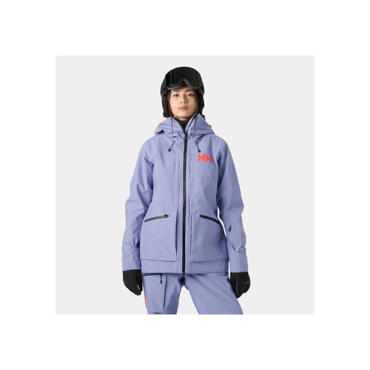 Helly Hansen W Powderqueen 3.0 Jacket — Bright Lavender