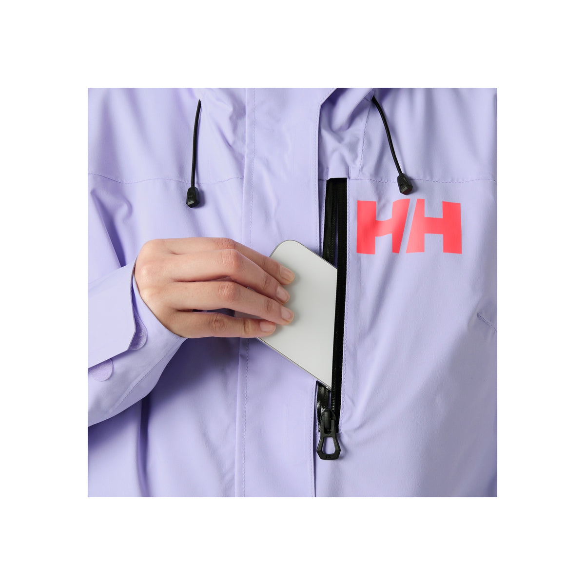Helly Hansen W Powshot Jacket — Bright Lavender