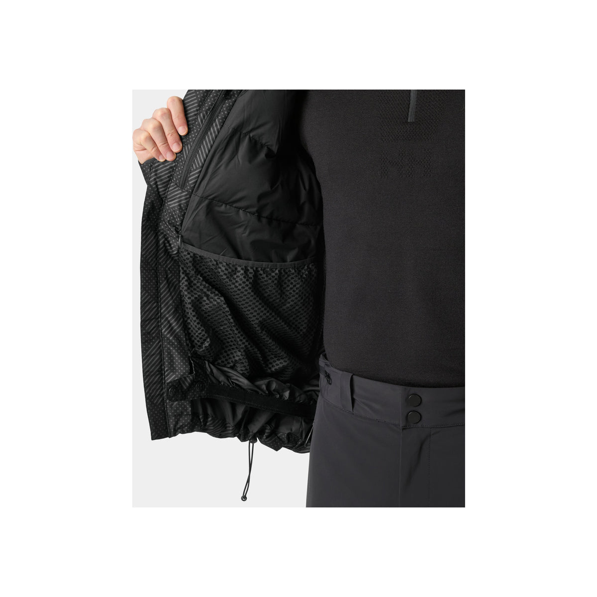 Helly Hansen Kvitfjell Race Puffy Jacket — Black
