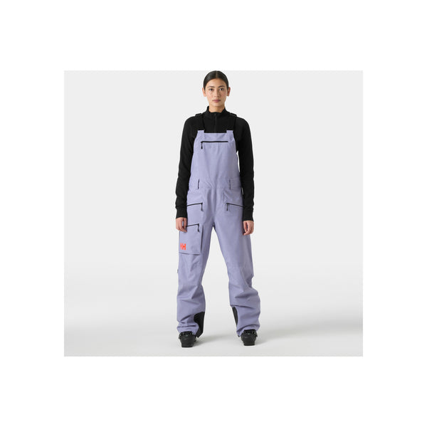 Helly Hansen W Powderqueen Bib 2.0 Pant — Bright Lavender