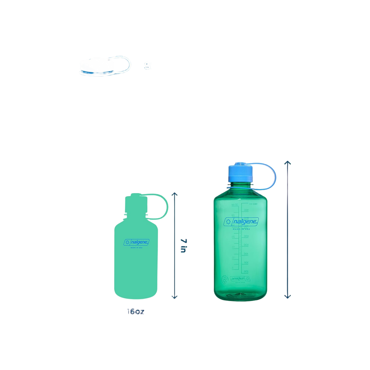Nalgene Narrow-Mouth 1000ml Pastel Green Sustain