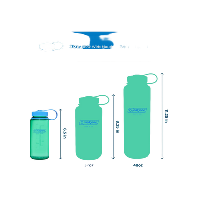 Nalgene Wide-Mouth 500ml Pastel Green Sustain