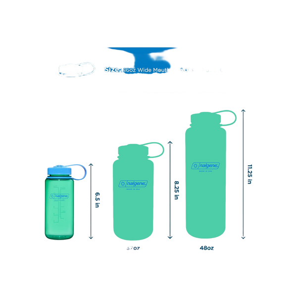 Nalgene Wide-Mouth 500ml Pastel Green Sustain