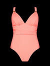 Barts Cimazy Plunge Shaping One Piece — camelia