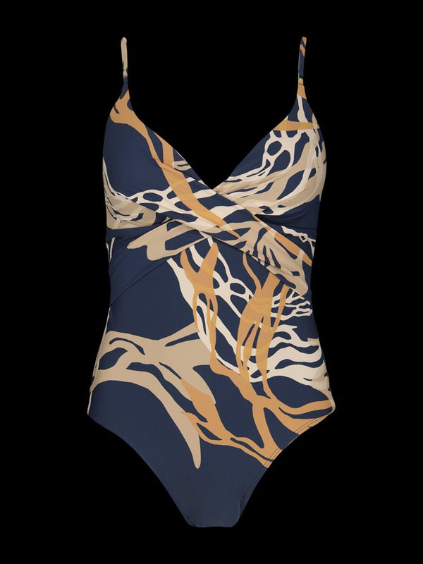 Barts Melyd Shaping One Piece — Navy