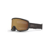Giro Moxie skibril met goudkleurige lens en grijze frame voor dames wintersport