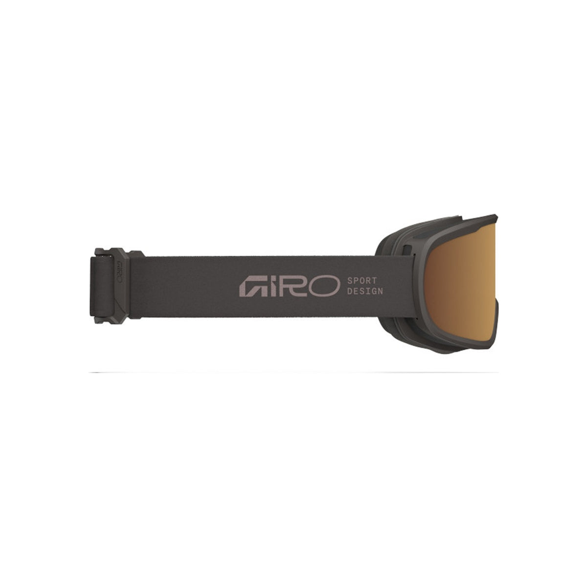 Giro Method skibril met bruine lens en grijze band voor wintersport en snowboarden