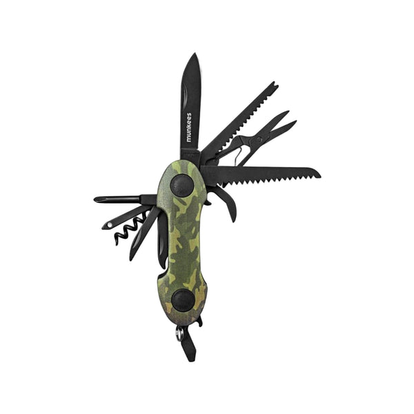 Munkees Pocket Knife CAMOU