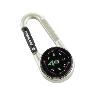 Munkees Carabiner Compass with Thermometer