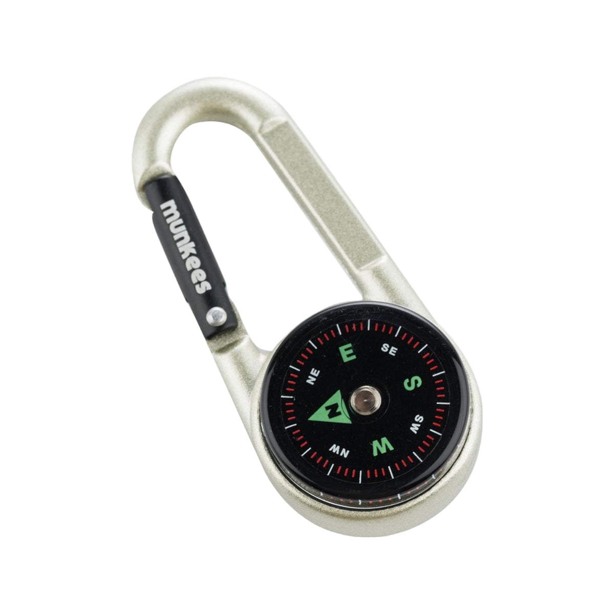 Munkees Carabiner Compass with Thermometer
