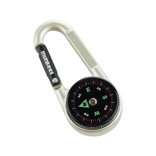 Munkees Carabiner Compass with Thermometer