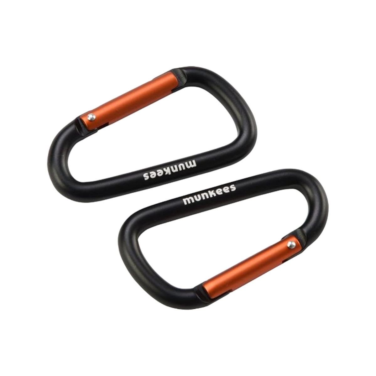 Munkees Carabiner D-Shape - Ø 6 x 60 mm (2 pcs)