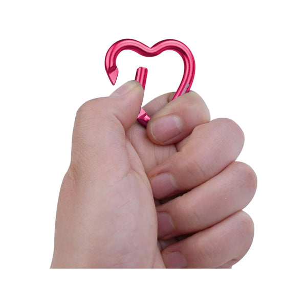 Munkees Mini Heart Carabiner - 2 Pcs