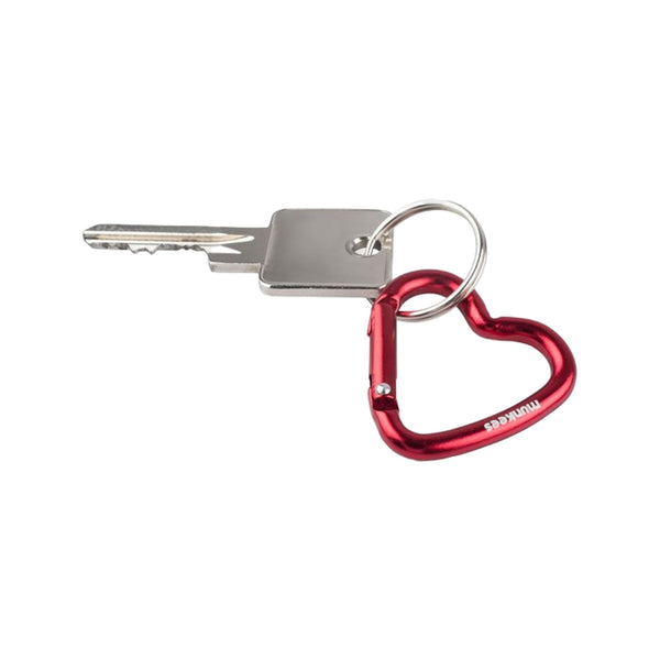 Munkees Mini Heart Carabiner - 2 Pcs