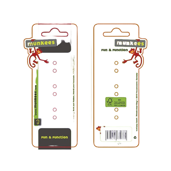 Munkees Mini Heart Carabiner Gold - 2 pcs