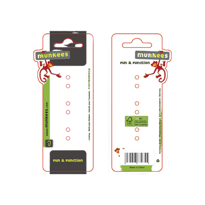 Munkees Carabiner Heart Gold