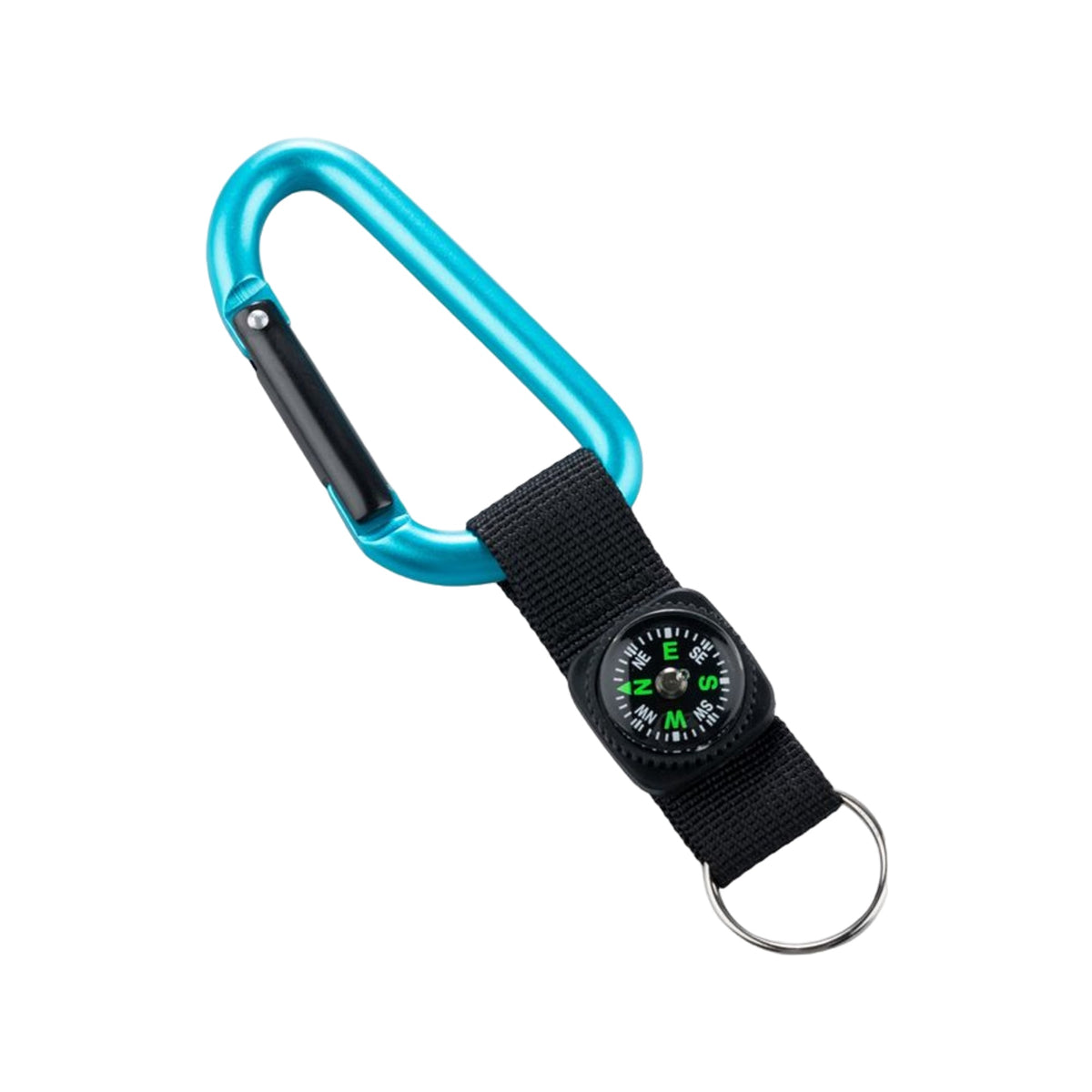 Munkees Carabiner Ø 8 mm with compass strap