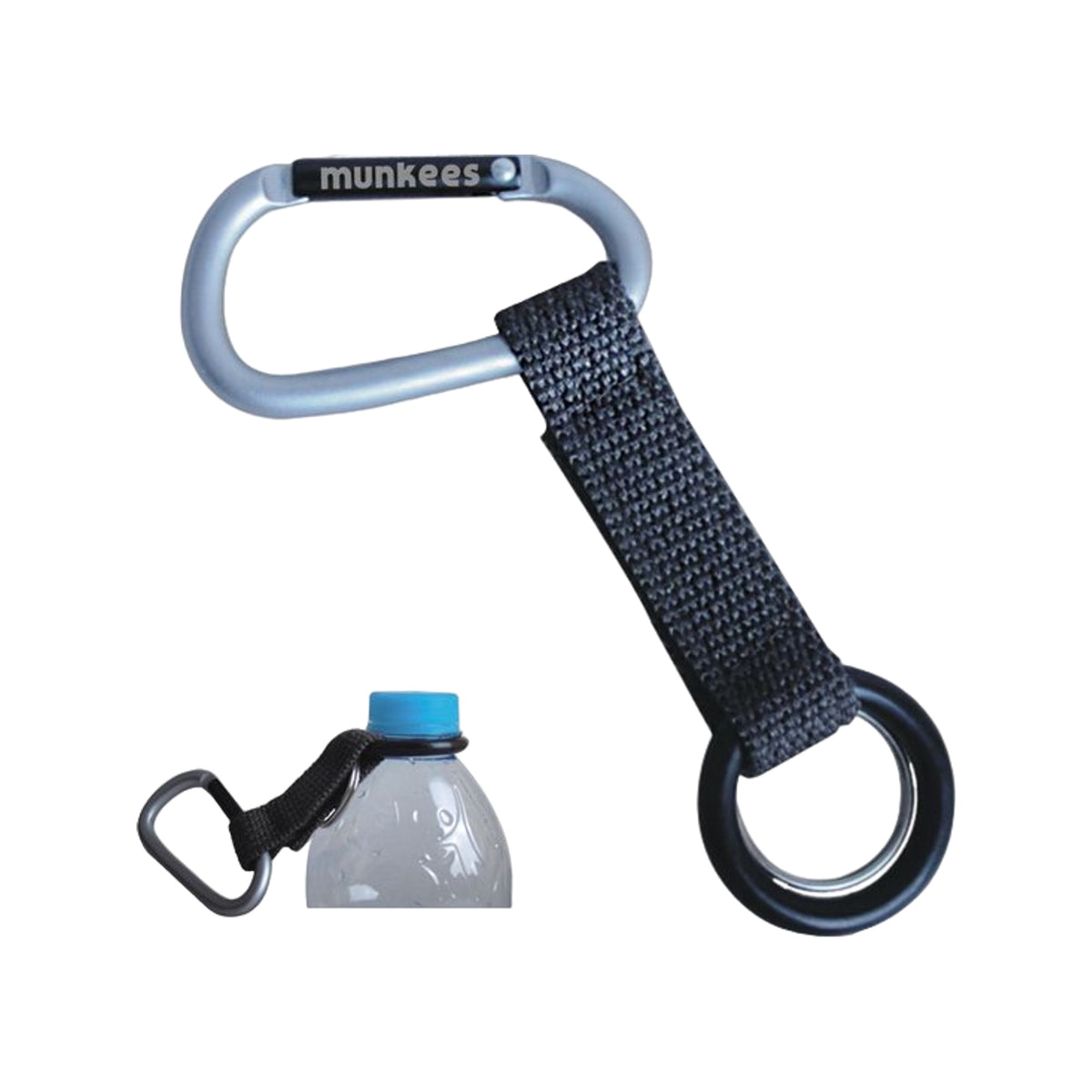 Munkees Carabiner with Bottle Carrier