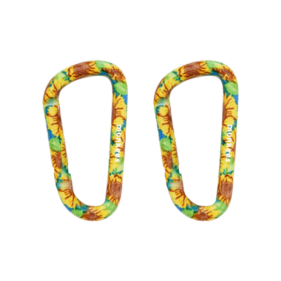 Munkees Carabiner Sunflower 6cm (2 pcs)