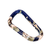 Munkees Carabiner Flower Blue 8 cm