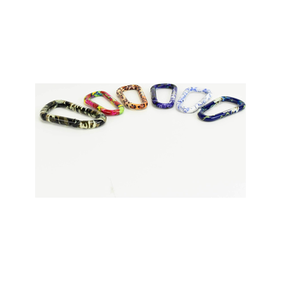Munkees Carabiner Flower Purple 6cm (2 pcs.)