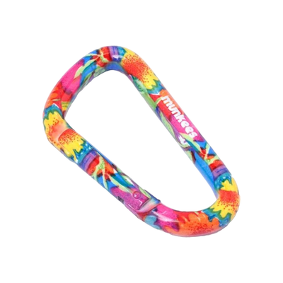 Munkees Carabiner 8 x 80 mm Flower colored