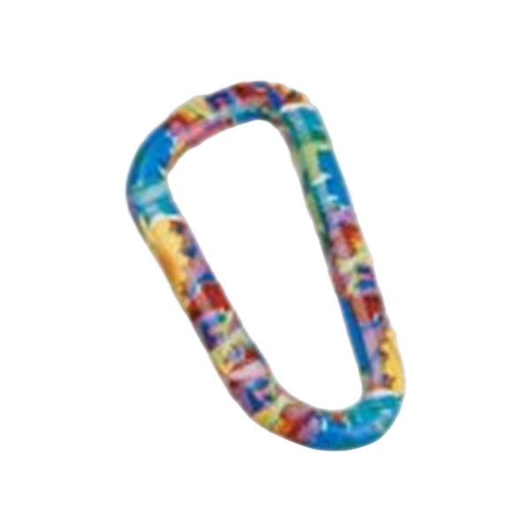 Munkees Carabiner 8 x 80 mm Flower colored