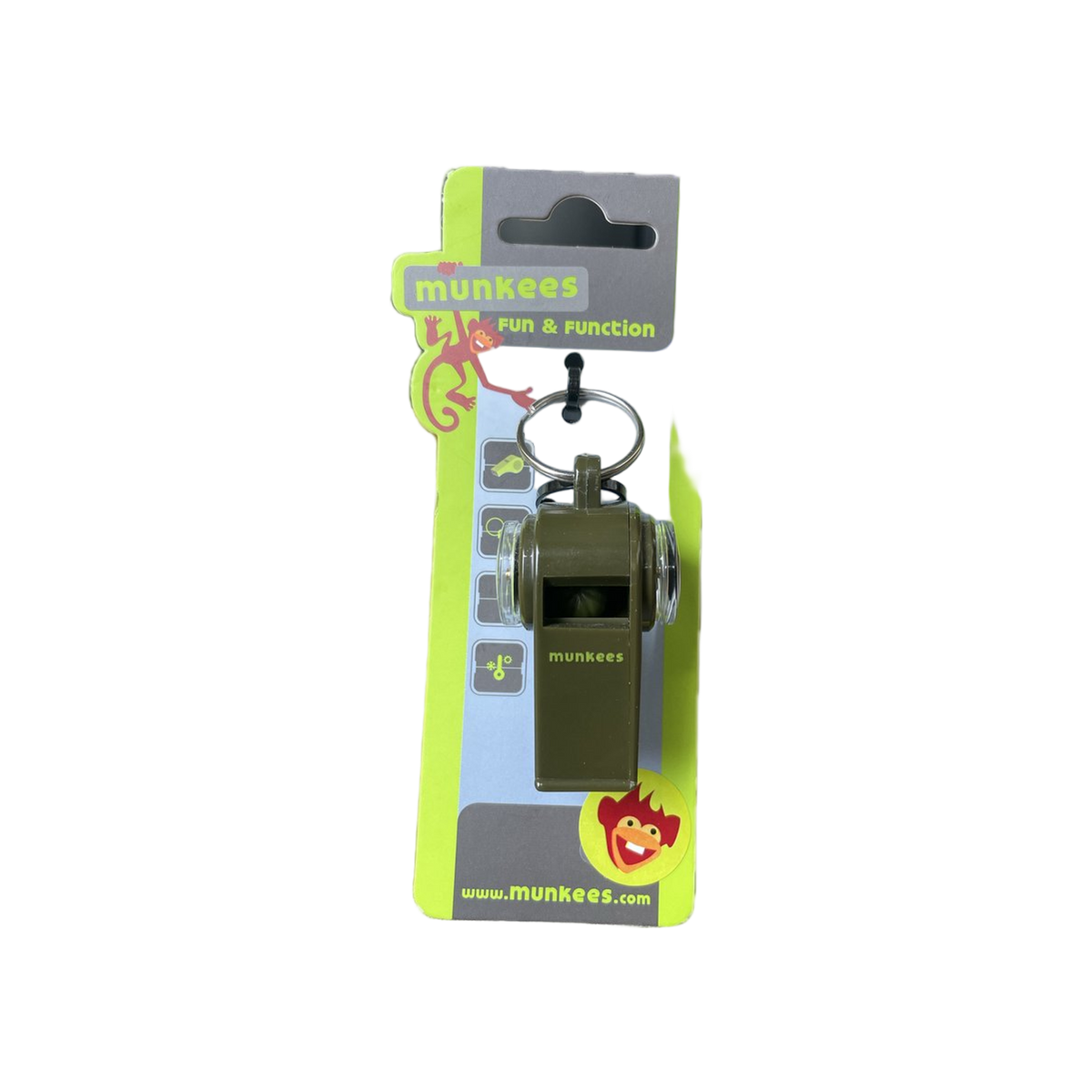 Munkees 3 Function Whistle