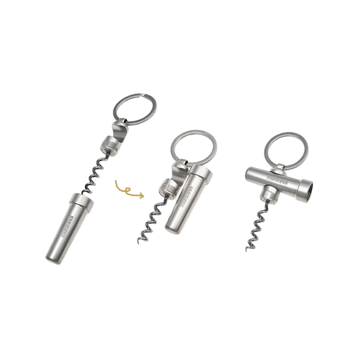 Munkees Stainless Steel Corkscrew