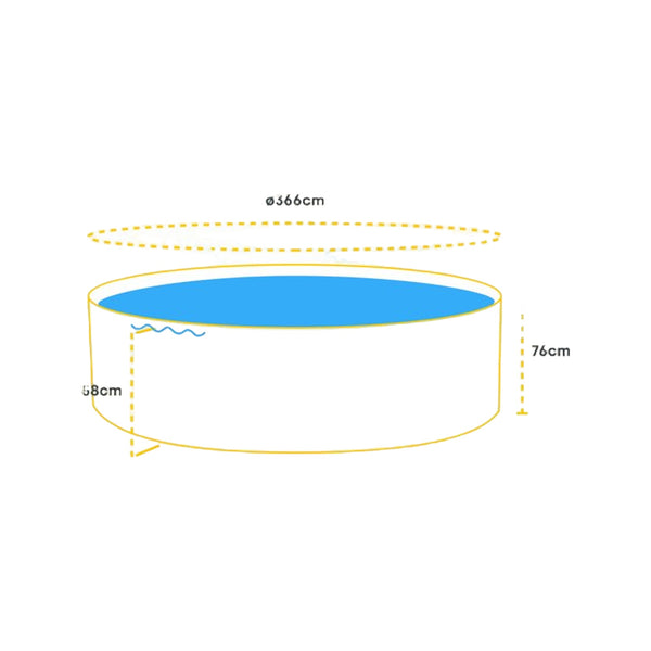 Intex Zwembad Easy Set Up 366X76Cm