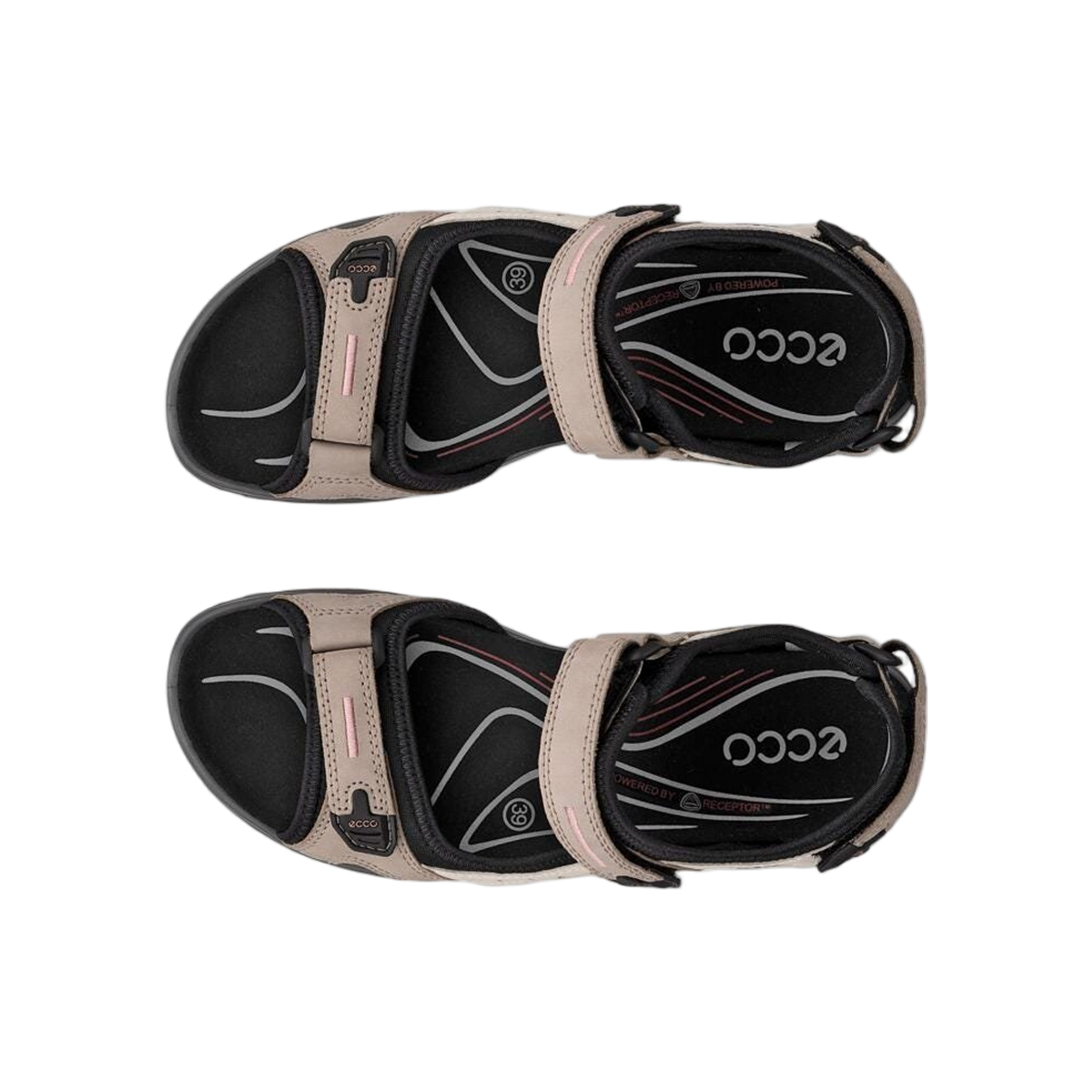 Ecco Offroad W Sandal — Atmosphere/Ice W./Black