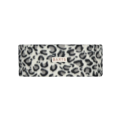 Le Big luipaardprint haarband voor meisjes in beige en zwart