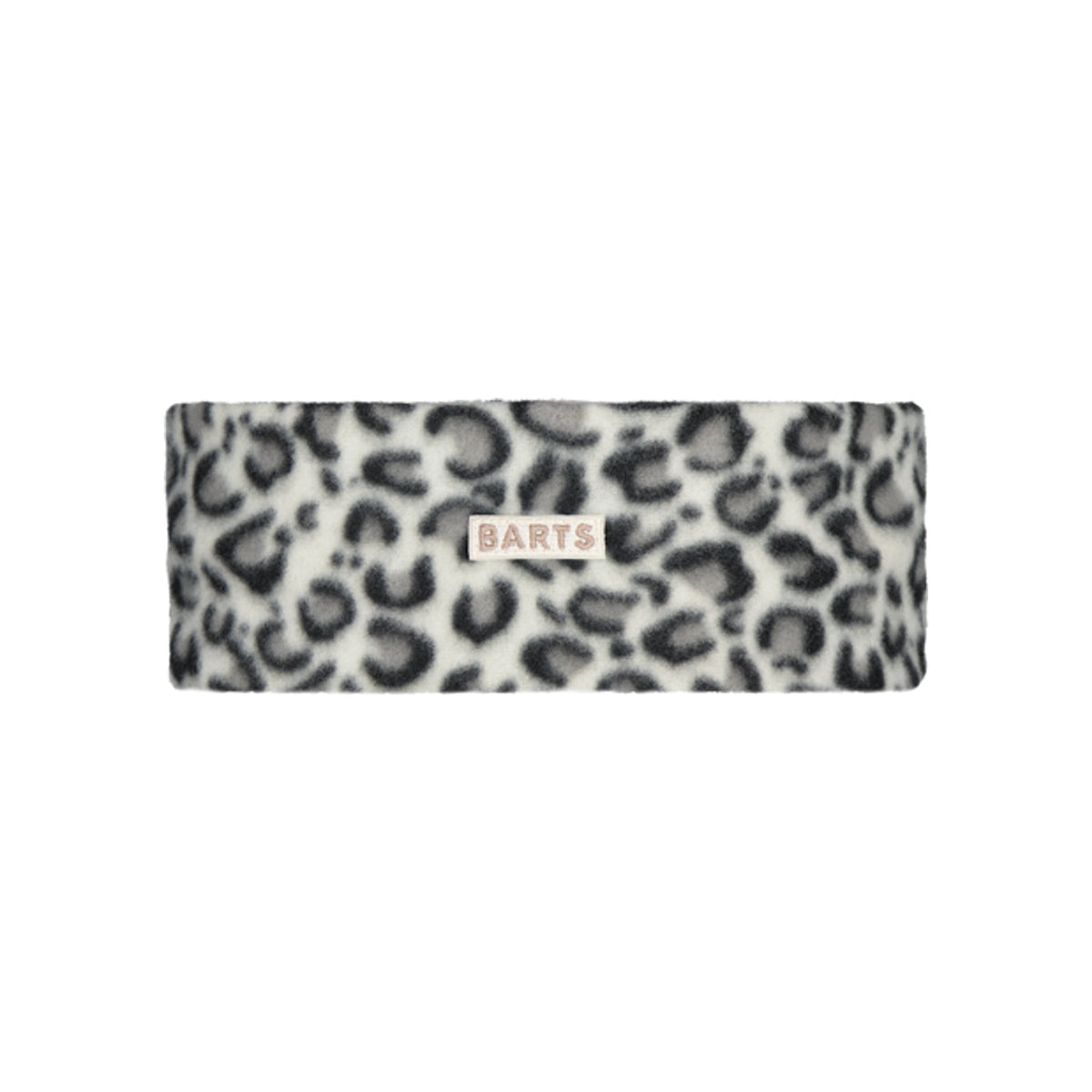 Le Big luipaardprint haarband voor meisjes in beige en zwart
