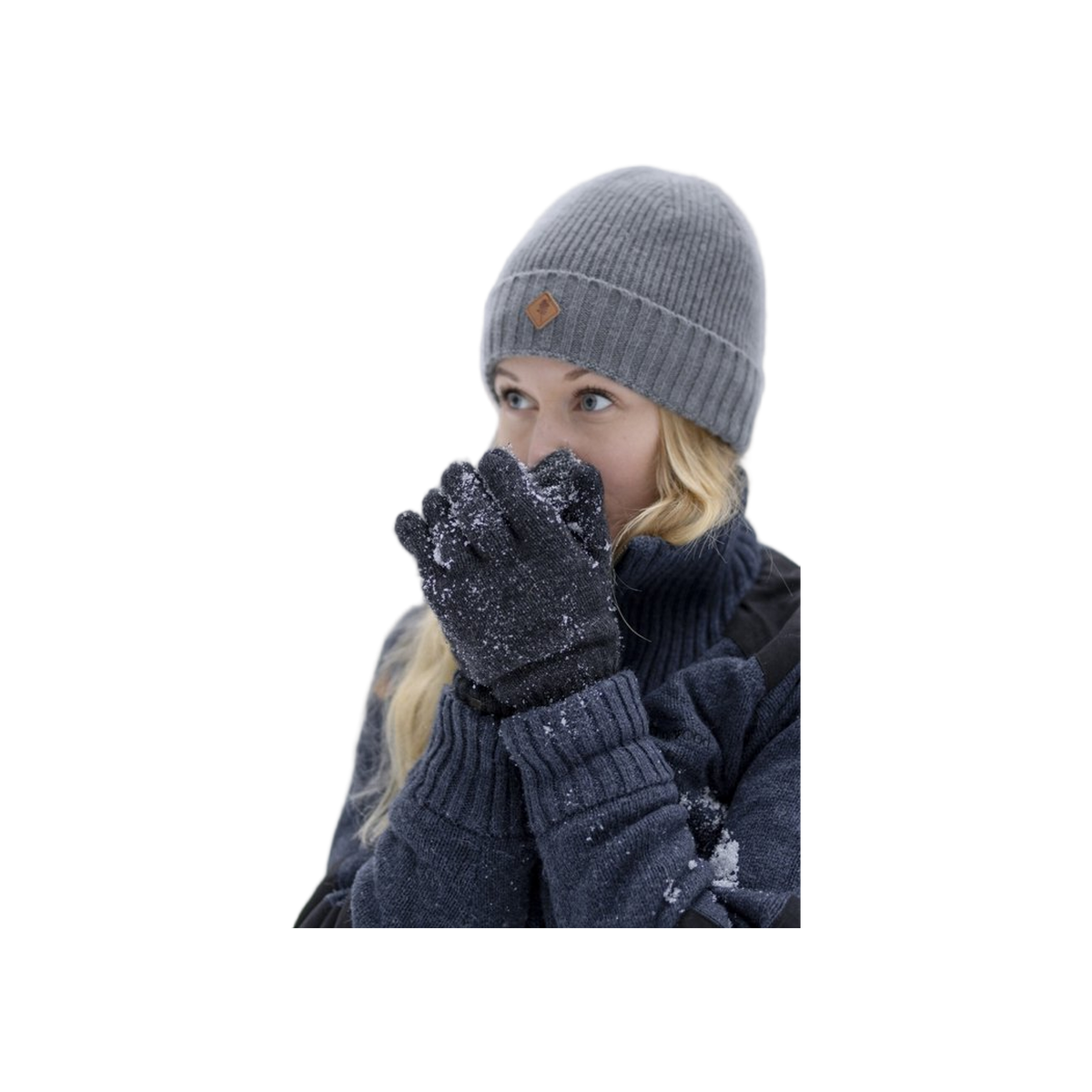 Pinewood Knitted Wool 5-Finger Glove